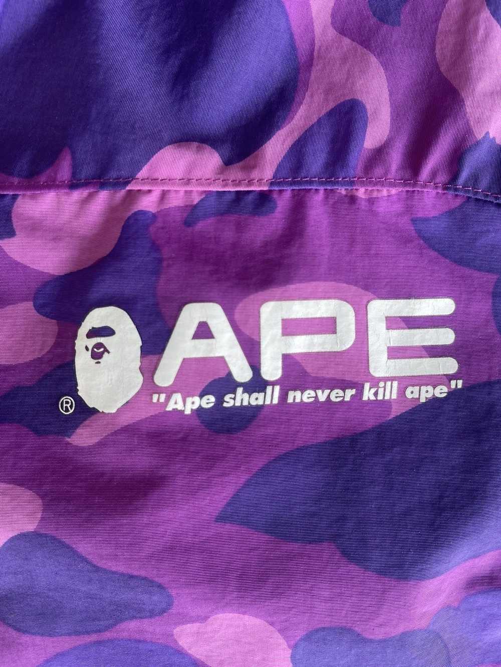Bape Bape zip up jacket - image 5