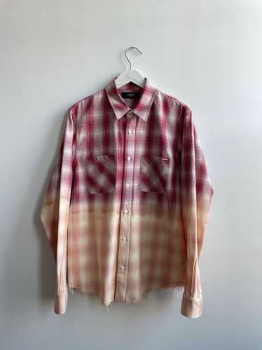 Amiri Distressed Bleached Flannel - image 1