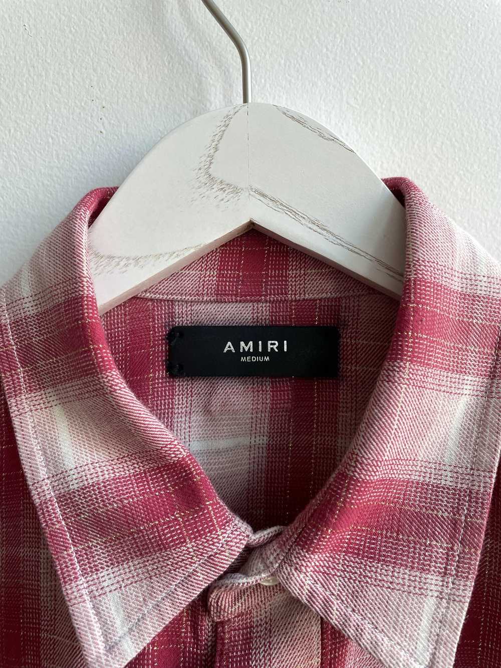 Amiri Distressed Bleached Flannel - image 3