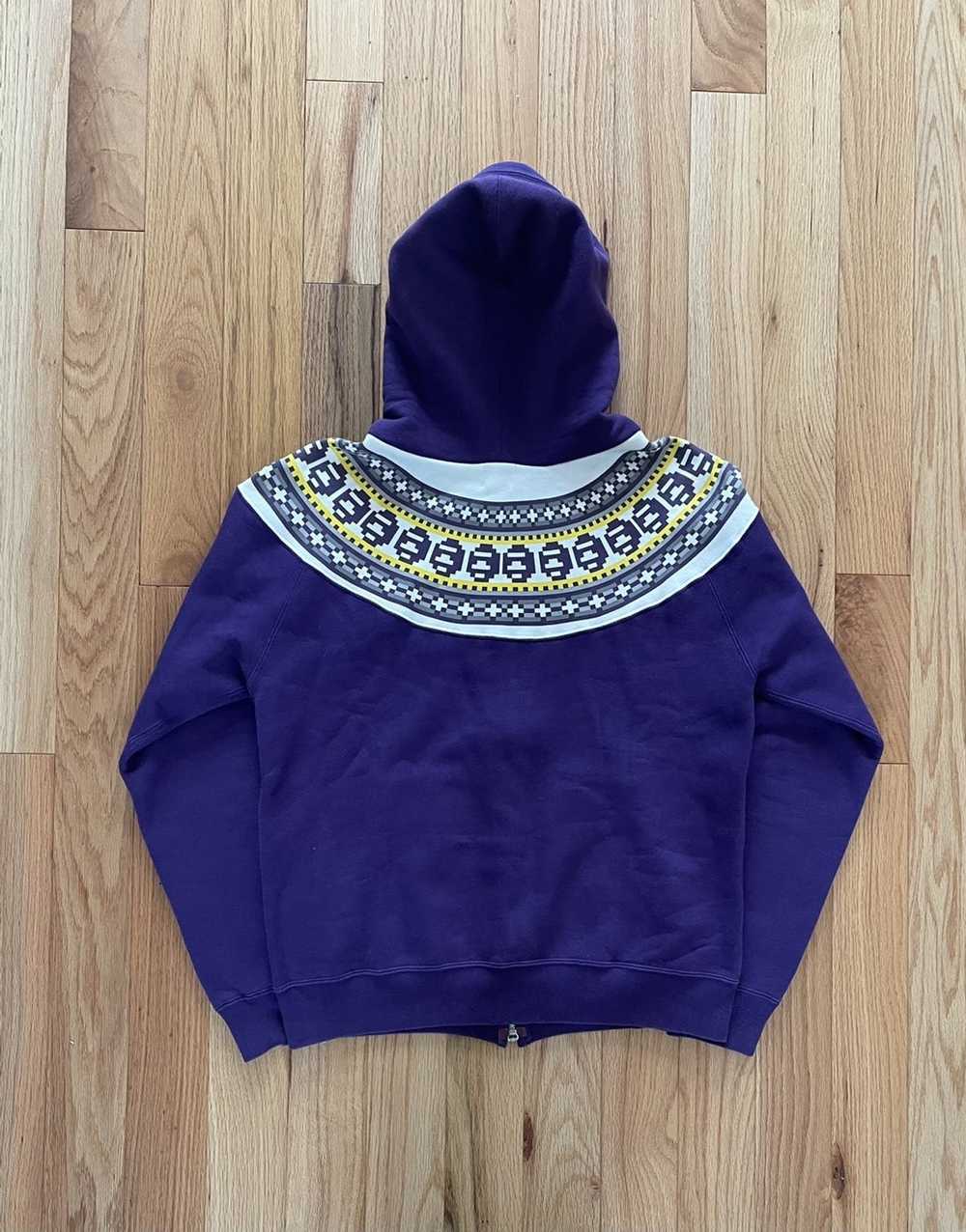 Bape vintage purple bape hoodie - image 4