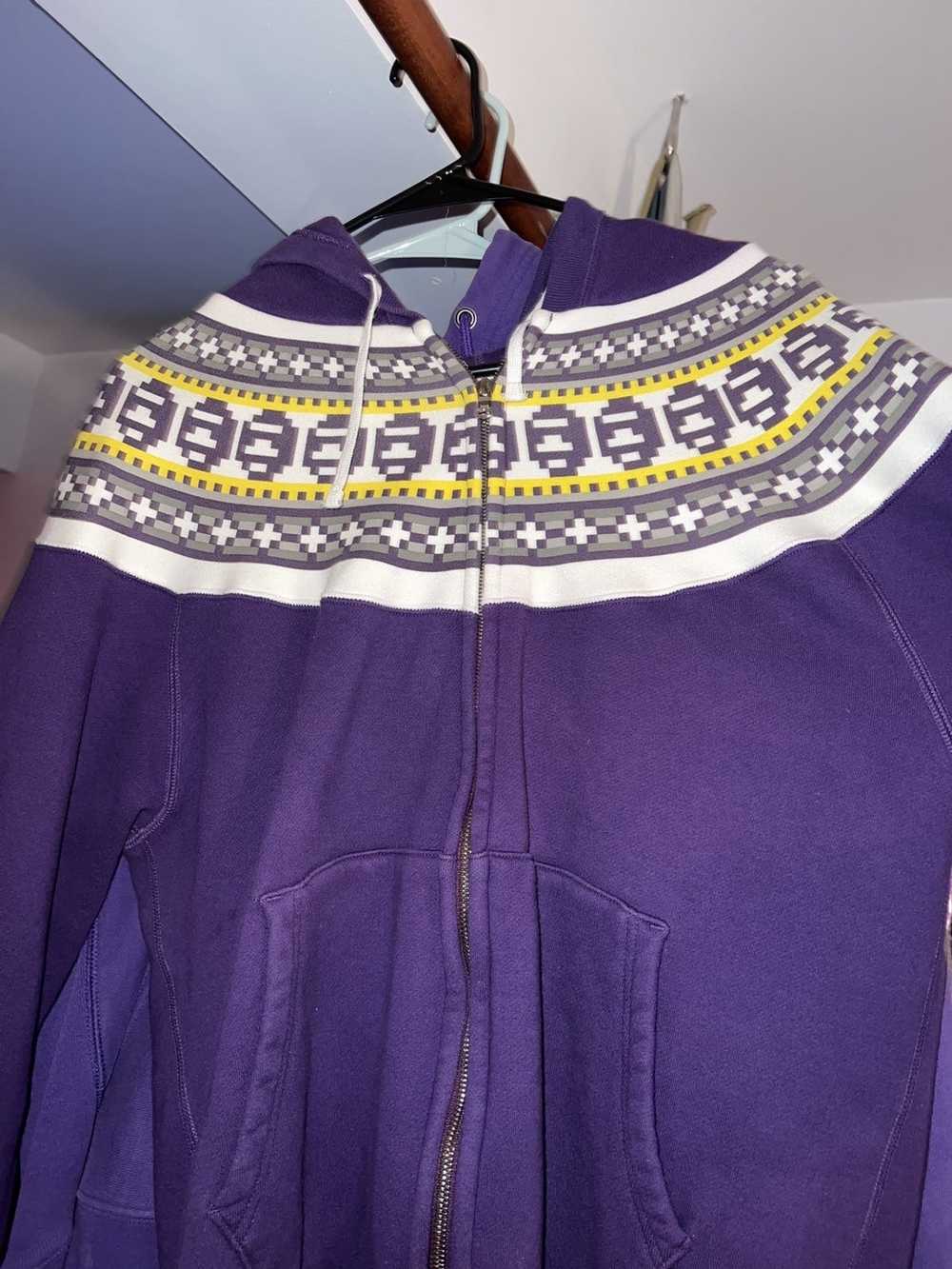 Bape vintage purple bape hoodie - image 6