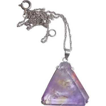 Sterling Ametrine Pendant Necklace