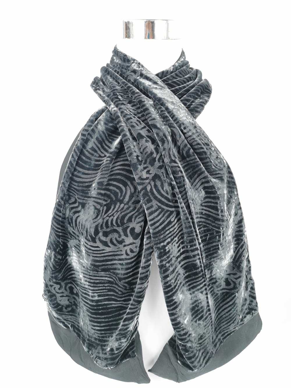 Giorgio Armani × Vintage Giorgio Armani scarf muf… - image 1