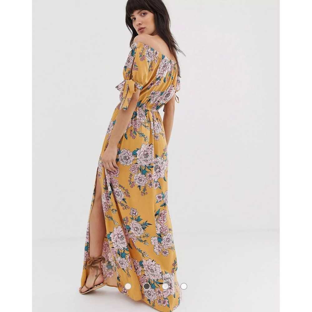 Other Band of Gypsies Yellow Floral Print Cold Sh… - image 10