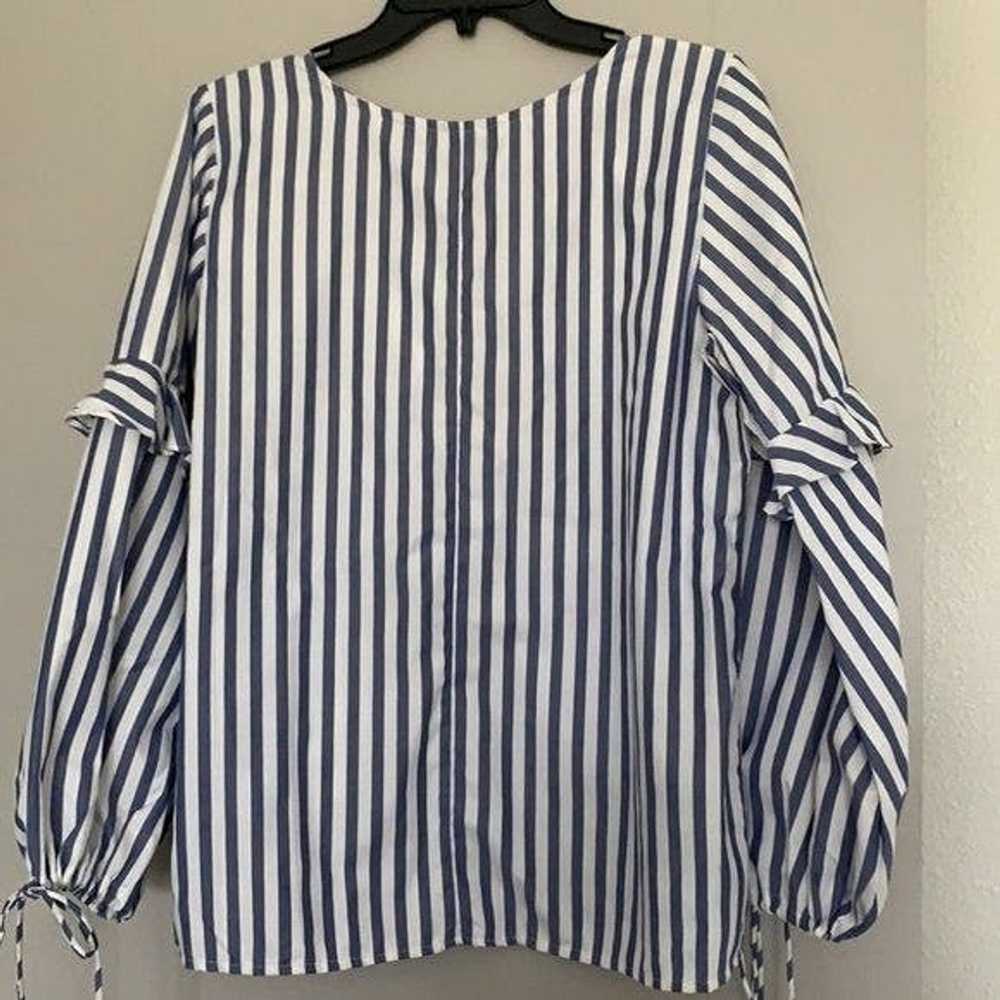 Other Style Envy Striped Long Sleeves Blouse Size… - image 4