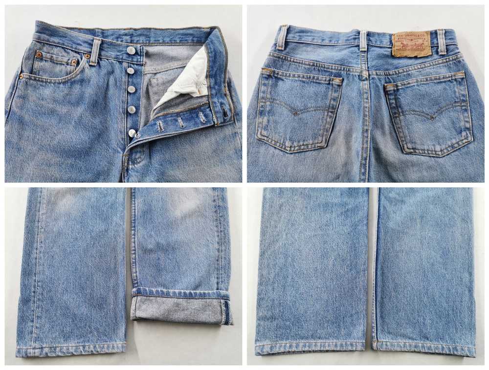 Levi's Vintage Levis Lot 501 Denim Made In USA Wo… - image 8