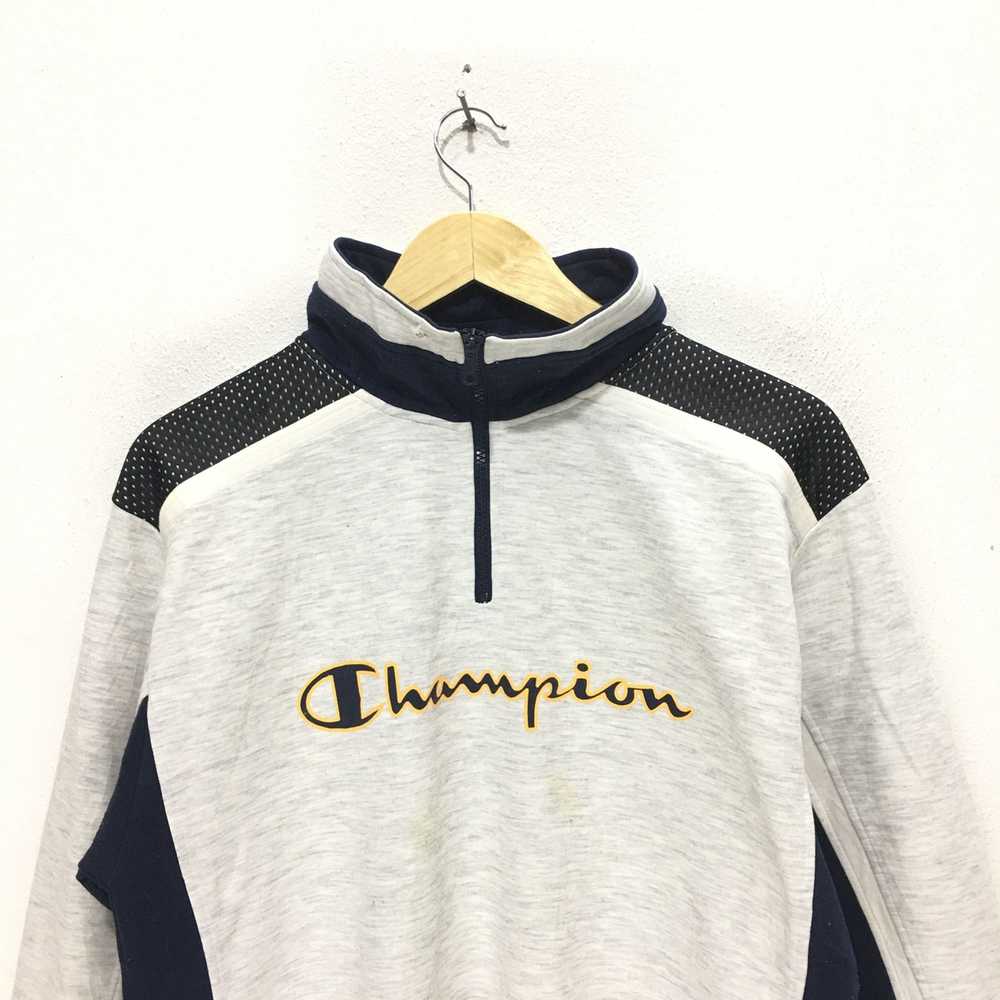 Champion Vintage CHAMPION PRODUCT Henley Sweater … - image 2