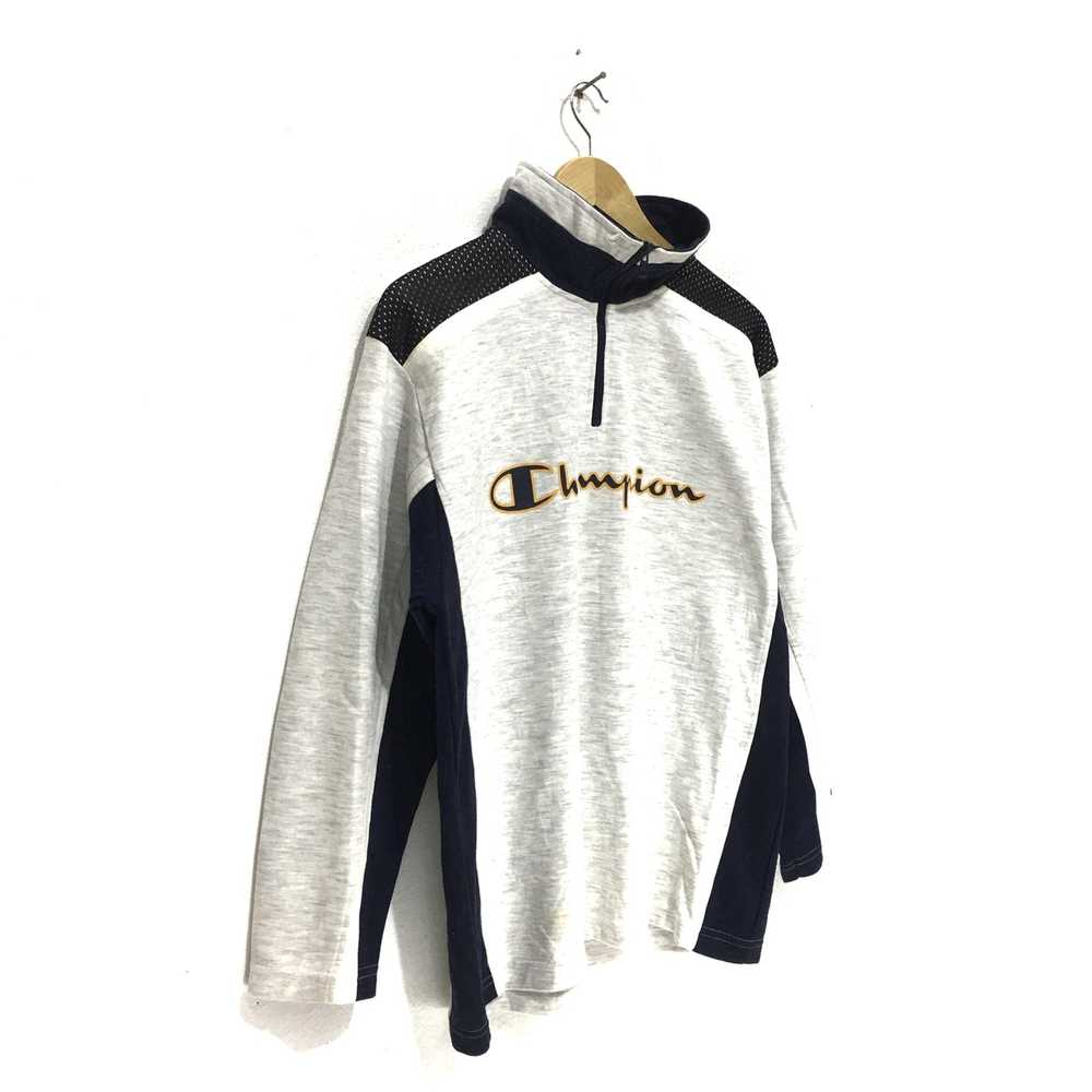 Champion Vintage CHAMPION PRODUCT Henley Sweater … - image 3