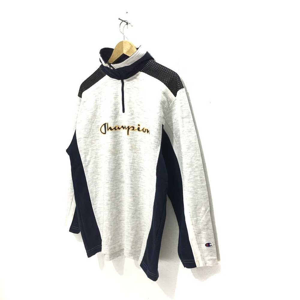 Champion Vintage CHAMPION PRODUCT Henley Sweater … - image 4
