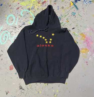 Streetwear × Vintage Alaska hoodie 90s