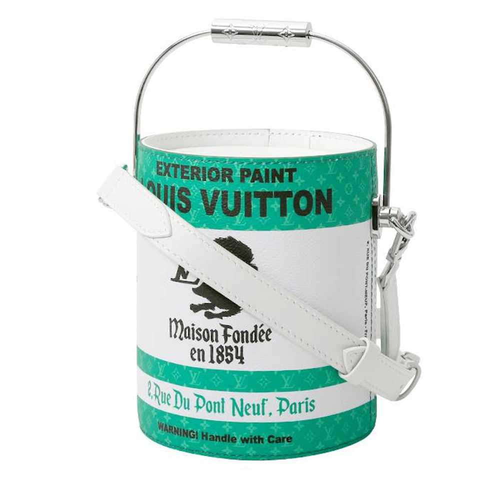 Louis Vuitton Editions Limitées handbag Paint Can… - image 1