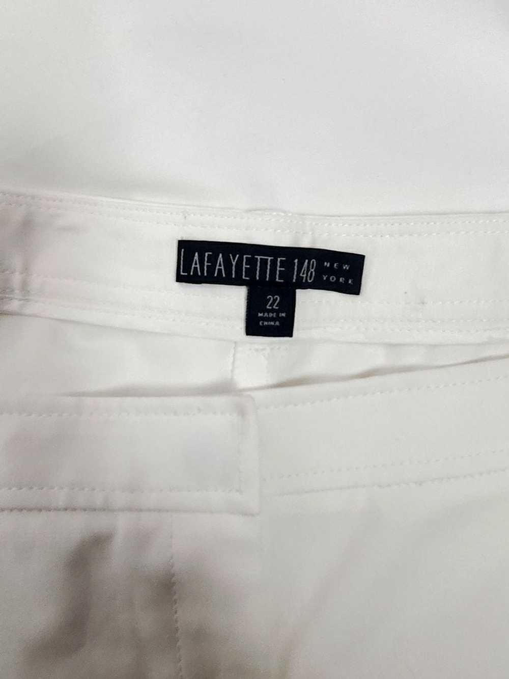 Lafayette 148 NY Size 22W White Bermuda Shorts NW… - image 3