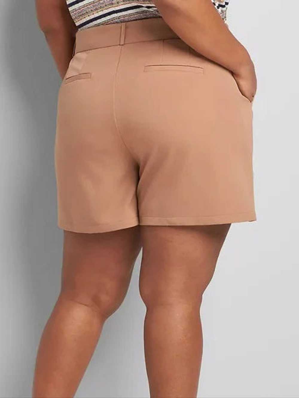 Lane Bryant Size 18 Tan Shorts NWT - image 3