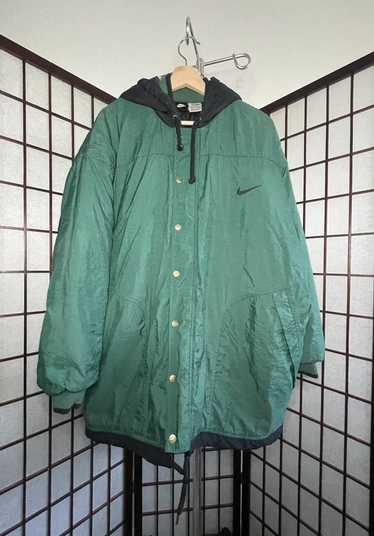 Nike × Vintage Vintage Nike Puffer Parka Jacket