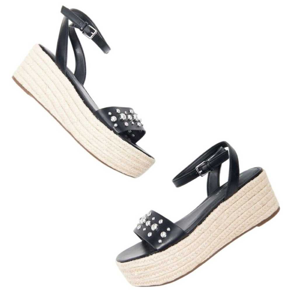 Marc Fisher Marc Fisher Joyce Black Espadrille Pl… - image 1