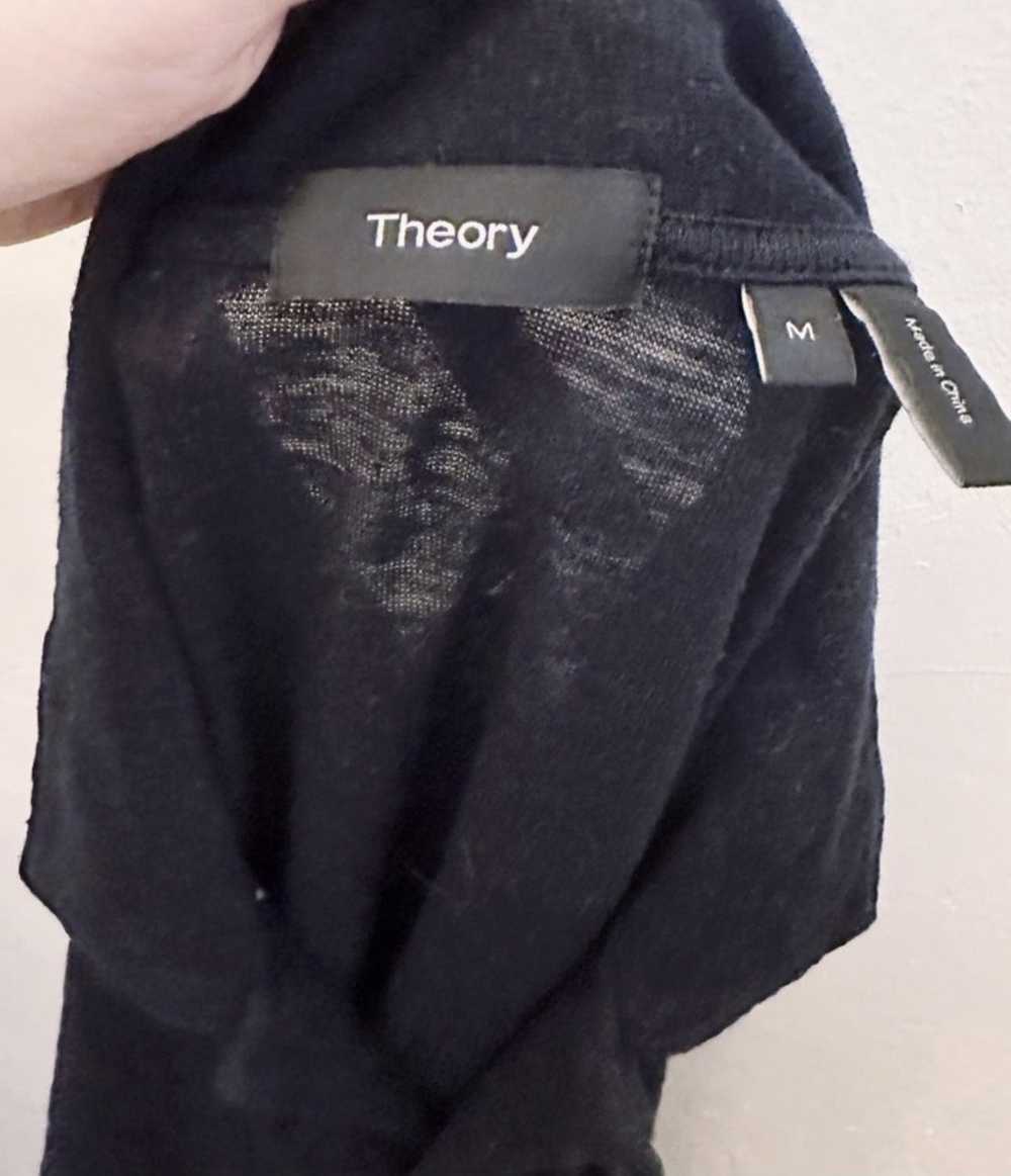 Theory Theory Noll Linen Short Sleeve Shirt - image 4
