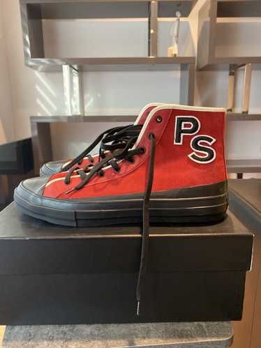 Paul Smith Paul Smith Red Suede Kit Sneaker