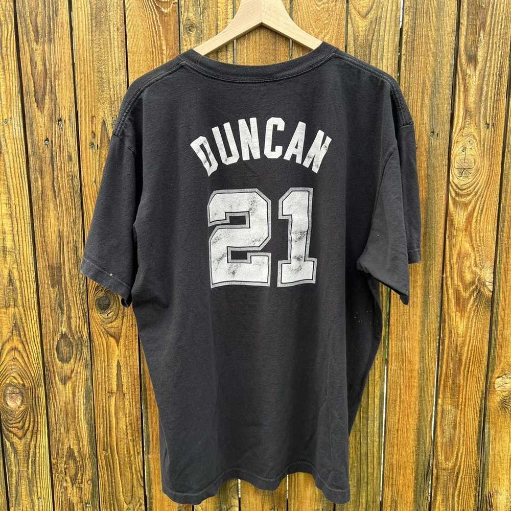 Adidas × NBA × Vintage Tim Duncan Shirt - image 2