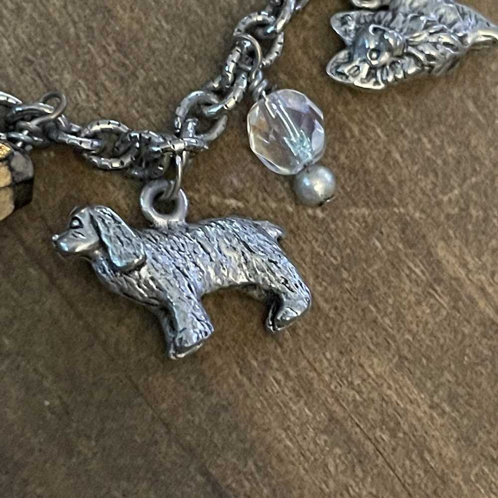 Other Dog lover dog charm bracelet - image 5