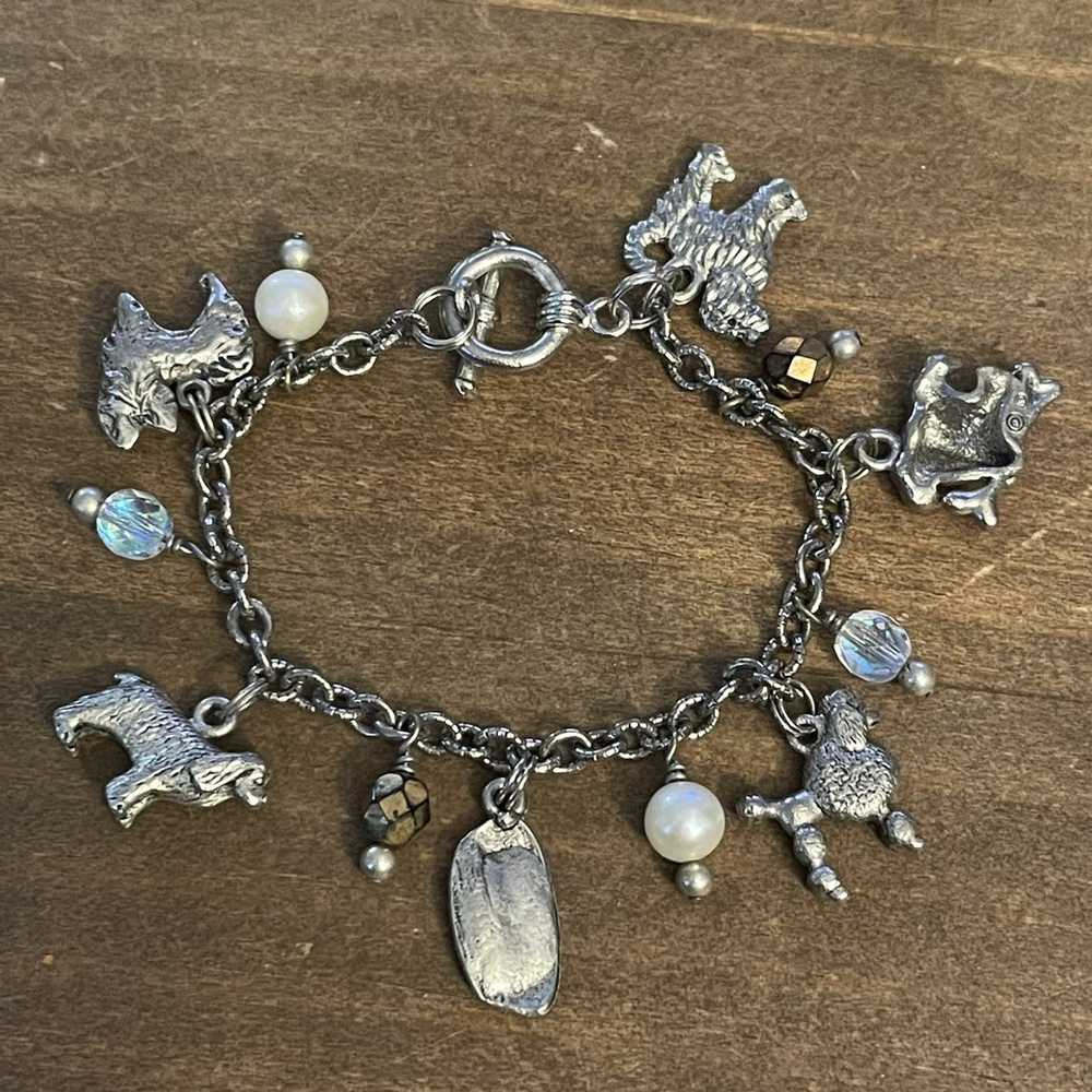 Other Dog lover dog charm bracelet - image 7
