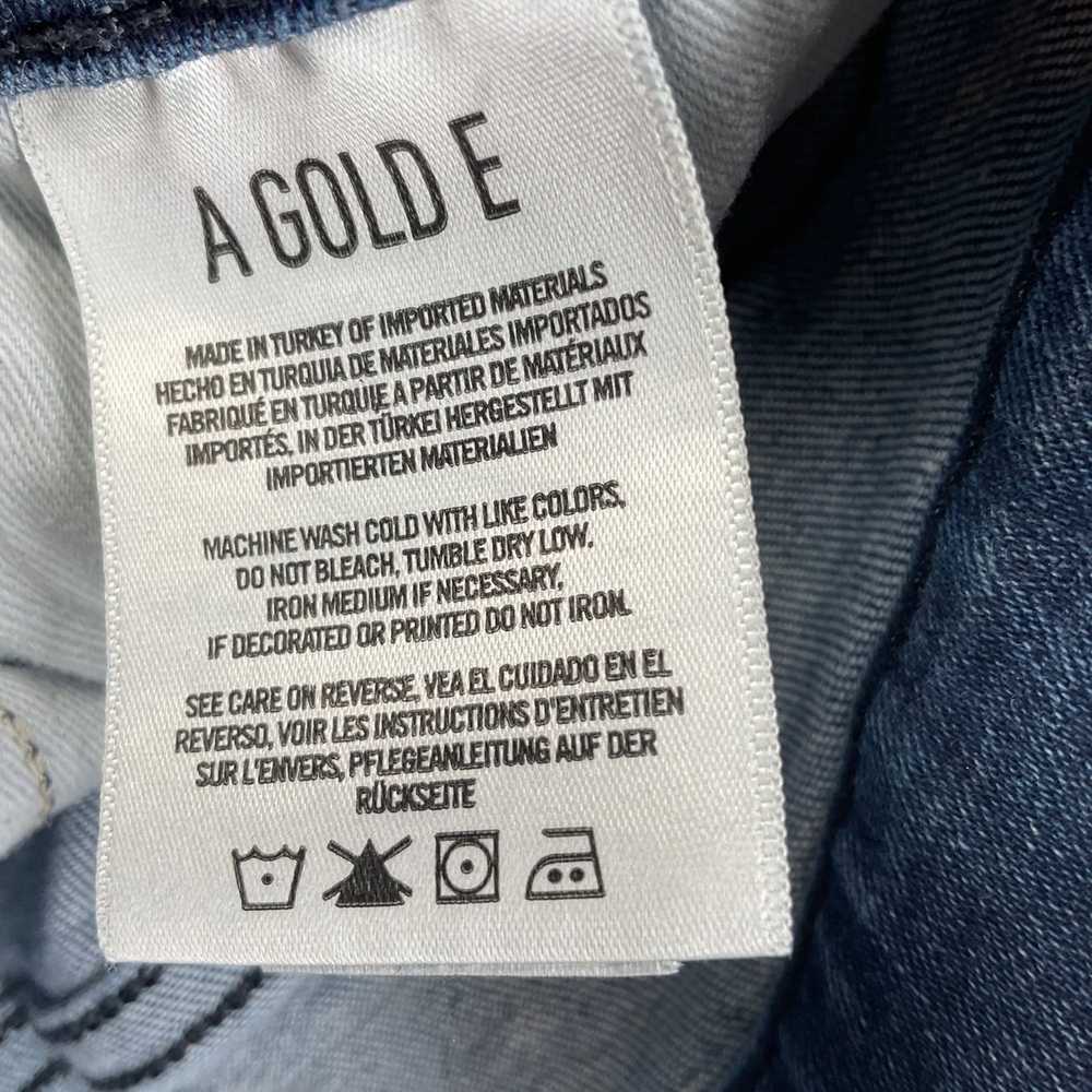 Agolde AGoldE jeans cotton mid rise waist 29 SZ 31 - image 2