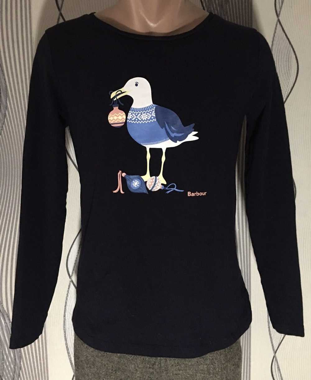 Barbour Barbour Black Women’s Seagull Long Sleeve… - image 1