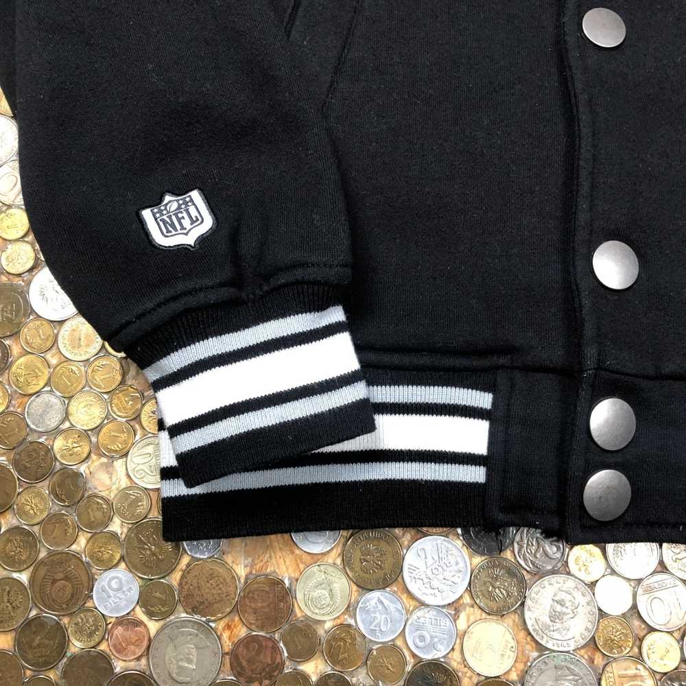 NFL × Oakland Raiders NFL Raiders Bomber Varisty … - image 2