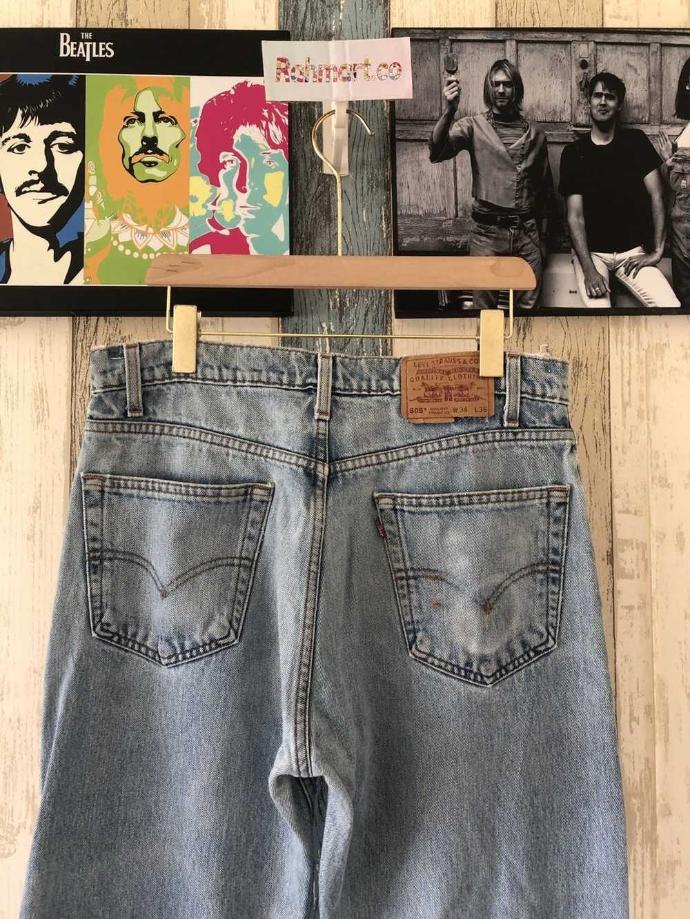 Distressed Denim × Levi's × Vintage 1998 Vintage … - image 10