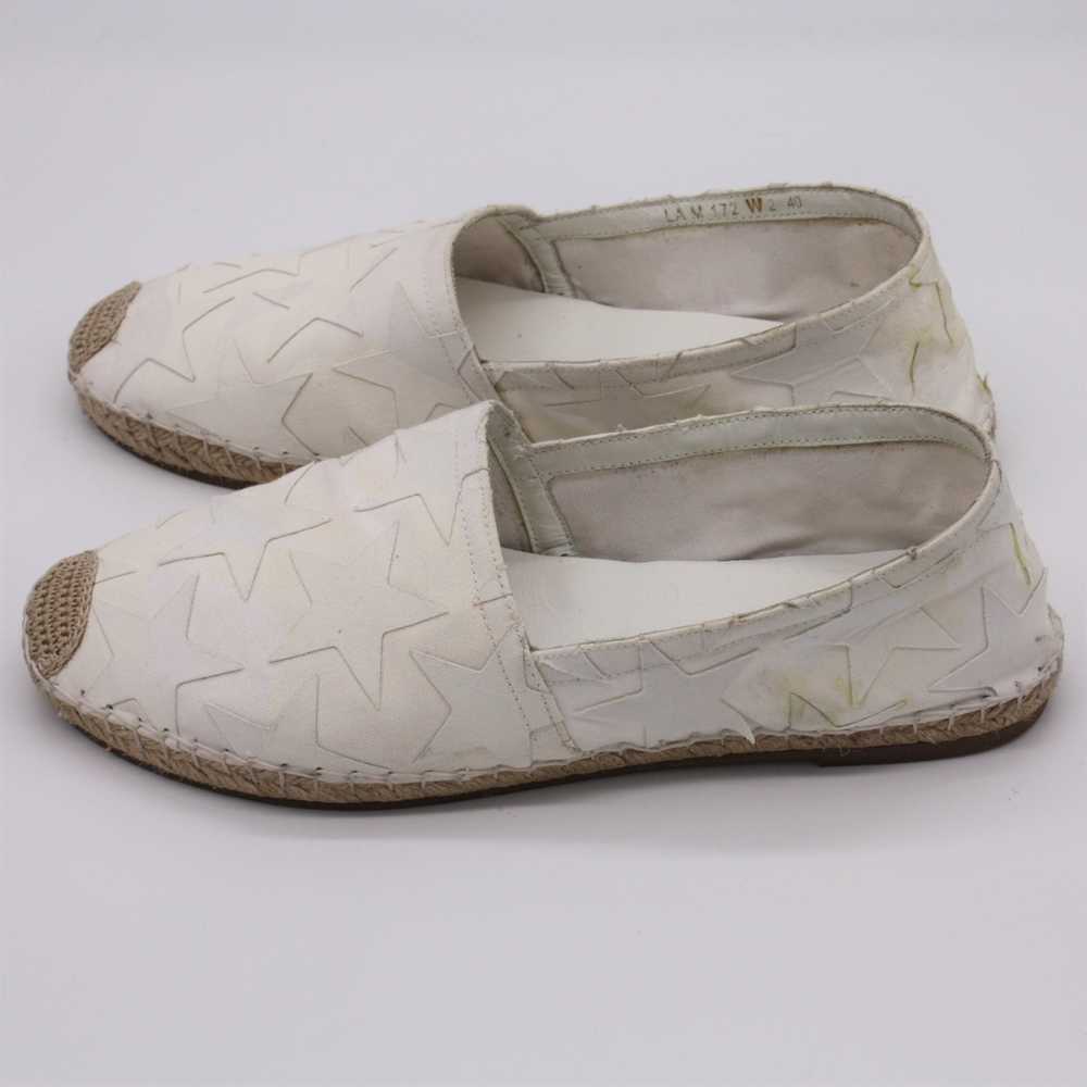 Valentino Garavani White Stars Flats Slip-On Espa… - image 3