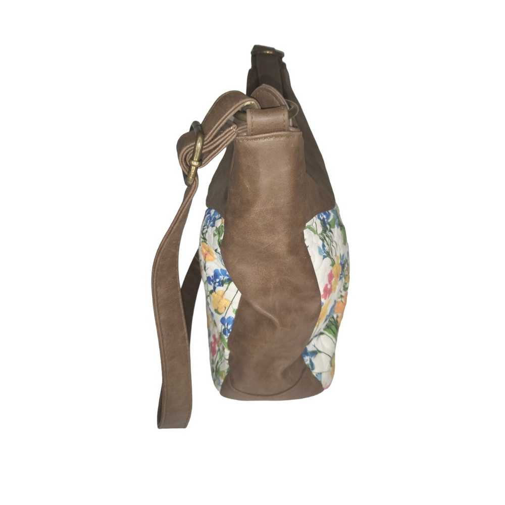 Custom Donna Sharp Floral Leather Shoulder Bag OS - image 2