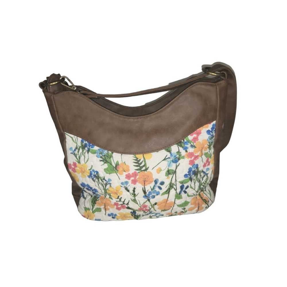 Custom Donna Sharp Floral Leather Shoulder Bag OS - image 3