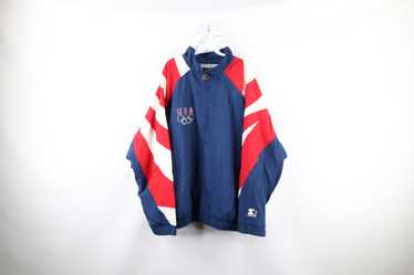 Vintage Stars & Flames 1996 Olympics Starter Jacket 