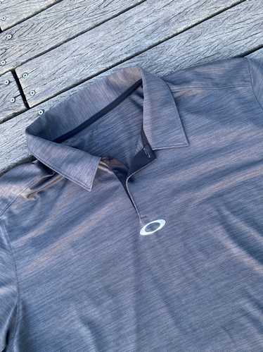 Oakley Oakley Men’s Grey Gravity Polo Shirt