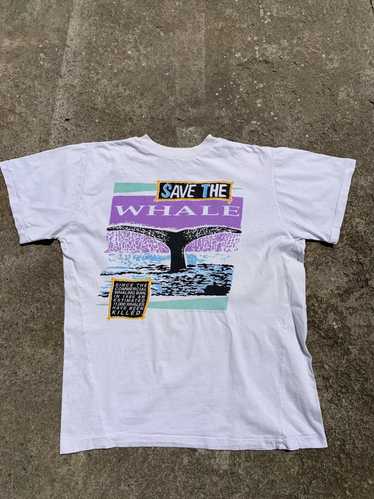 Animal Tee × Vintage Vintage Greenpeace SAVE THE W