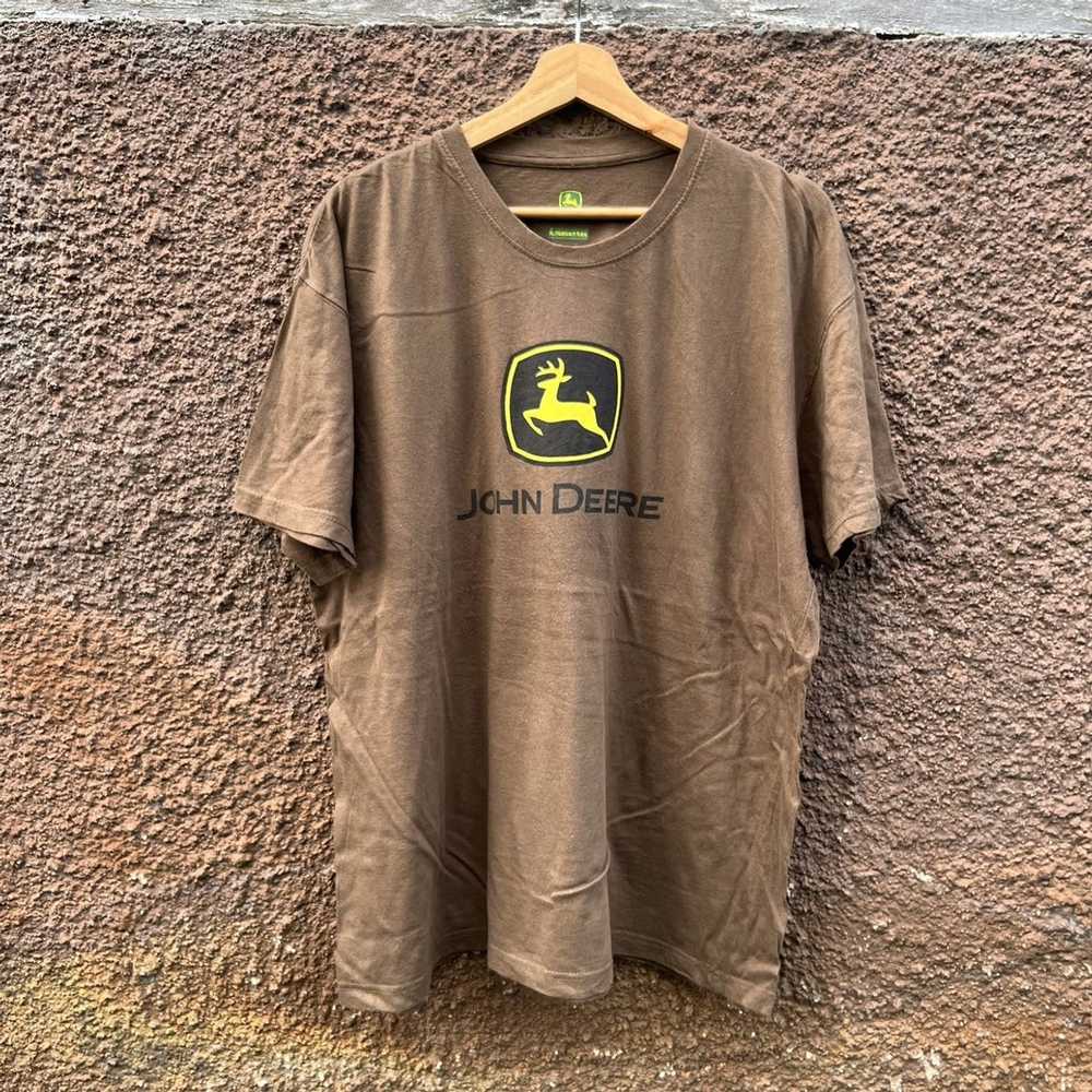John Deere × Tee Shirt × Vintage Vintage John Dee… - image 1