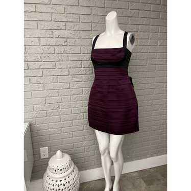 Bcbg Maxazria BCBG MaxAzria Black & Deep Purple Ba