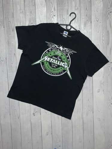 2014 Metallica x San Francisco Giants Gildan Short Sleeve T Shirt Sz XL  VINTAGE