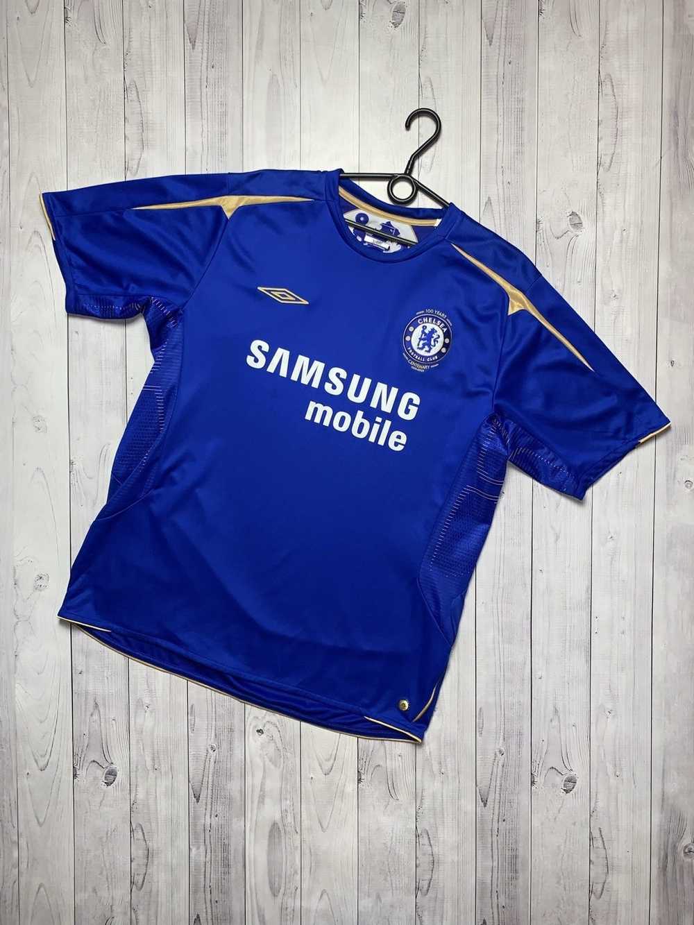 Chelsea Soccer × Soccer Jersey × Umbro Vintage Ch… - image 1