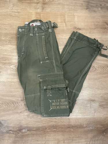 True Religion Anthony Big T Corduroy Cargo Pant In Old Sage Jeans