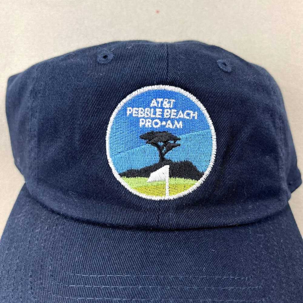 Pga Tour AT&T Pebble Beach Golf Hat Cap Navy Blue… - image 3