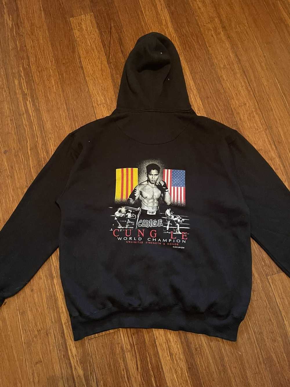 Vintage Vintage 02 Cung Le Kickboxing Hoodie - image 1