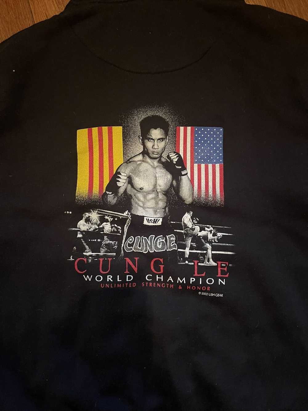 Vintage Vintage 02 Cung Le Kickboxing Hoodie - image 5