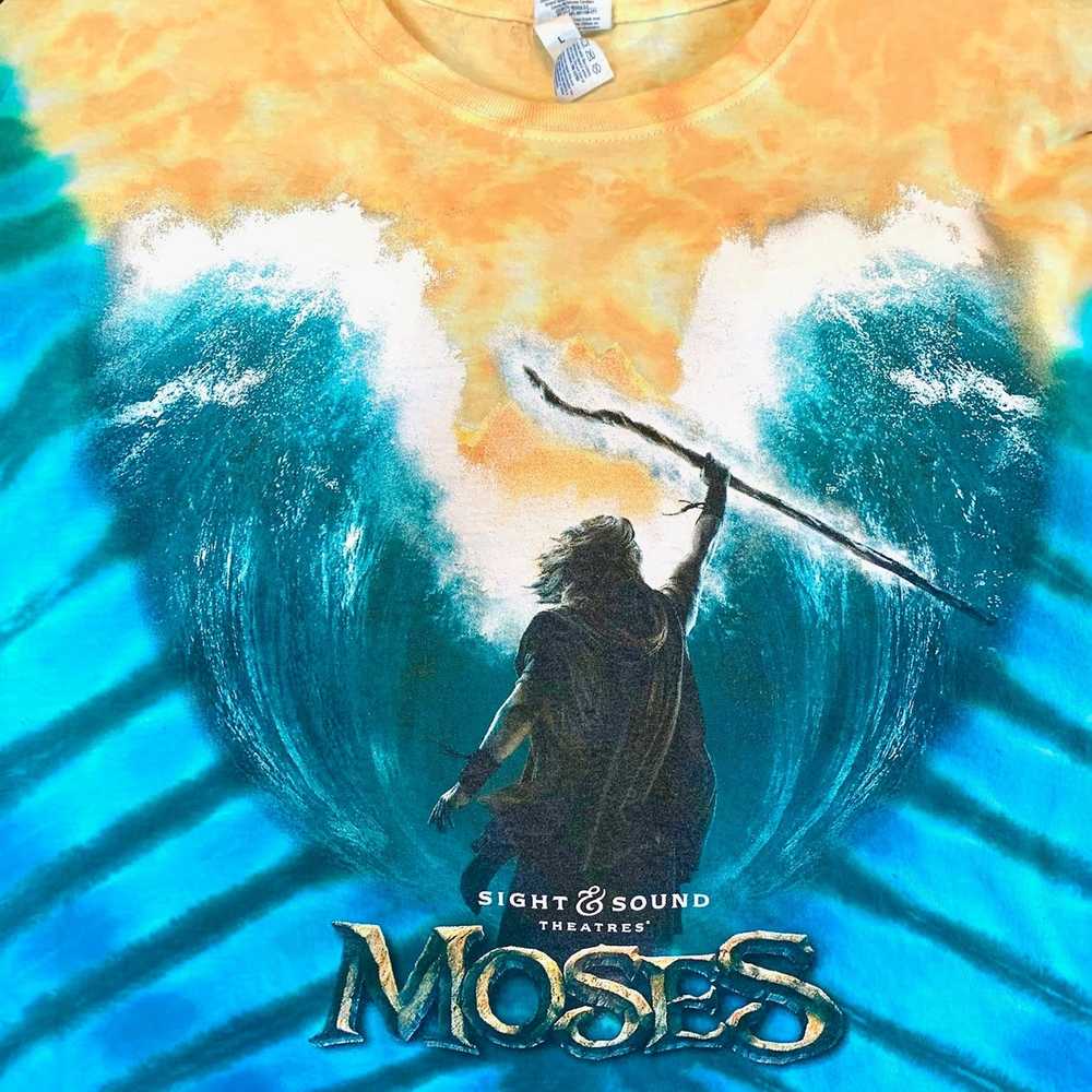 Movie × Streetwear × Vintage MOSES 2007 TIE DYE T… - image 1