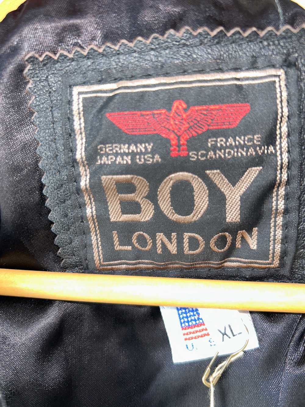 Vintage Boy London Leather Hardware Vest - image 3