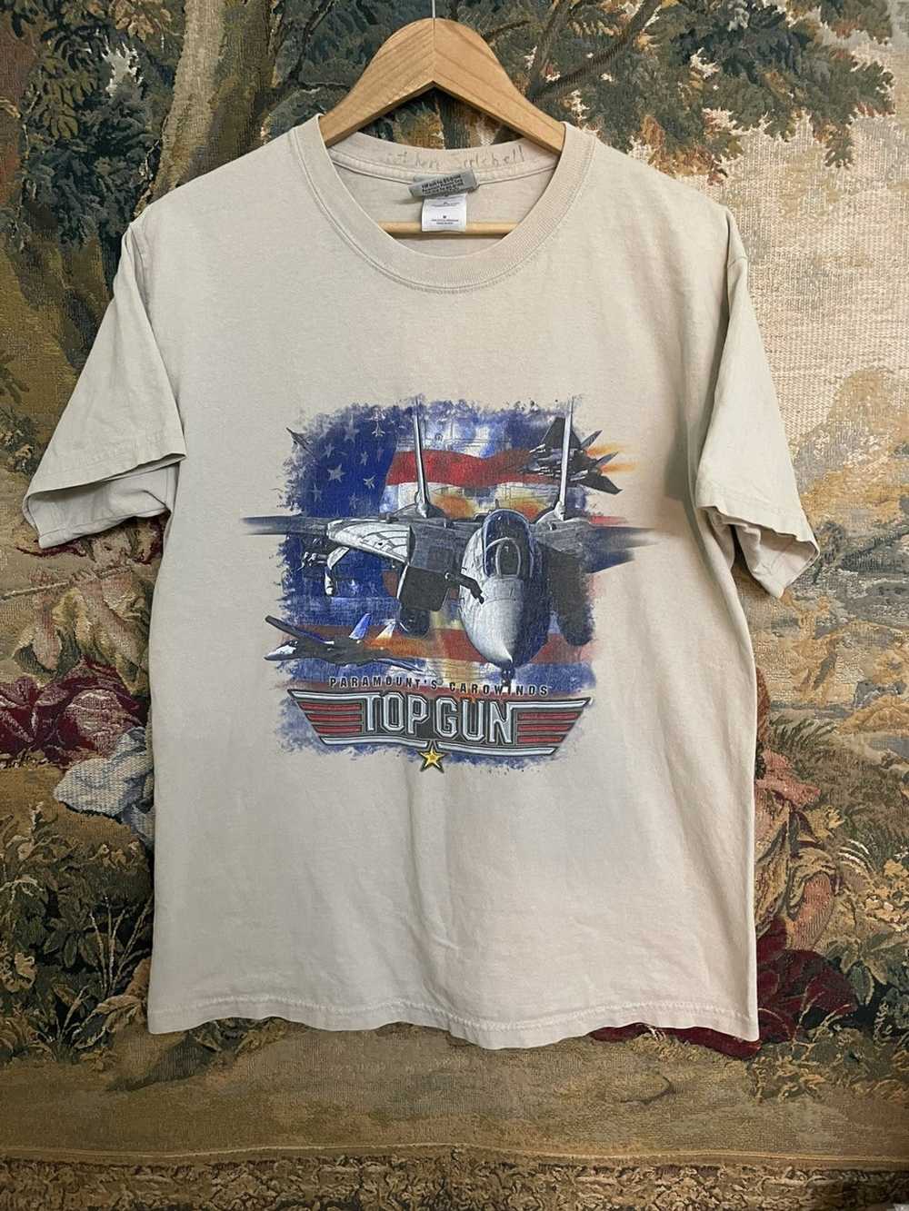 Vintage 99’ Paramount Carowinds top gun tee - image 1