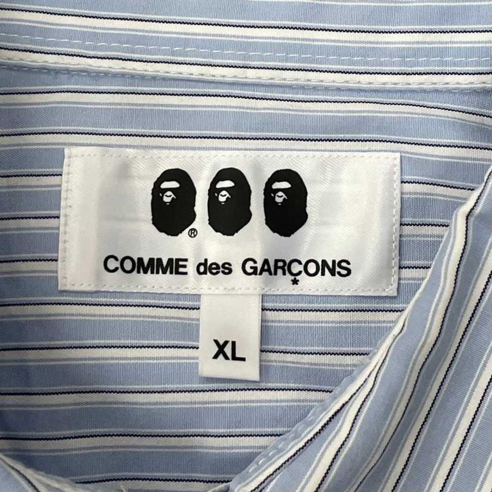 Bape × Comme des Garcons Bape x CDG Striped Shirt - image 5