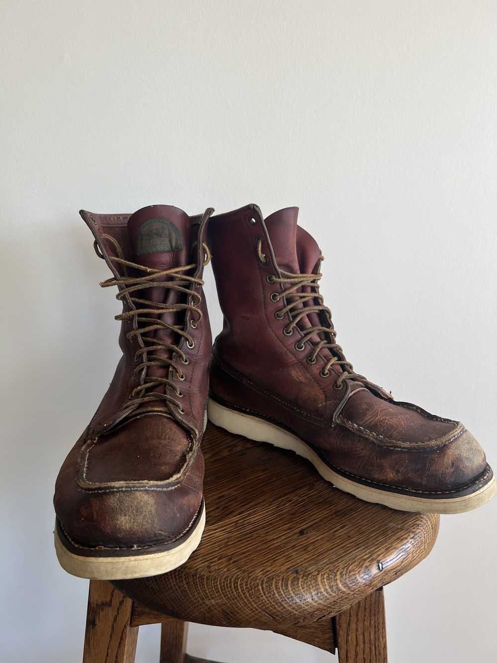 Made In Usa × Red Wing Red Wing Irish Setter moc … - image 4