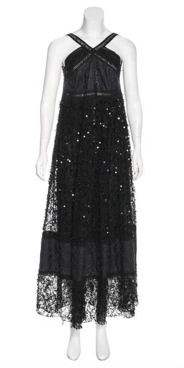 Chanel Chanel Resort 2011 Leather and Sequin Gown