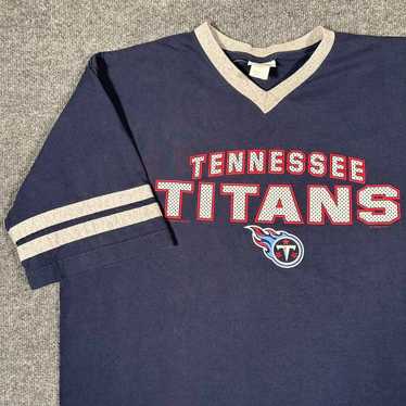 Tennessee Titans Retro 90's NFL Crewneck Sweatshirt Sport Grey / M