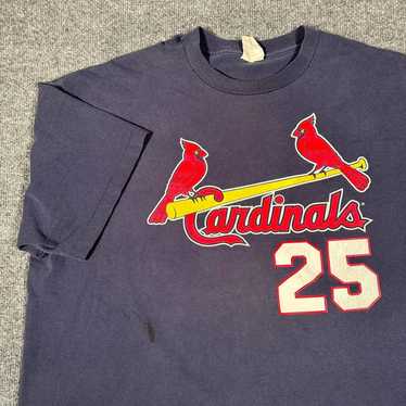 90's Mark McGwire St. Louis Cardinals Starter MLB T Shirt Size Large – Rare  VNTG